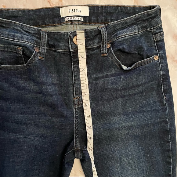 Pistola medium wash skinny ankle jeans in size 29 - Picture 8 of 10
